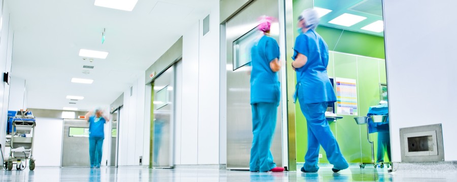 Krankenhausflur