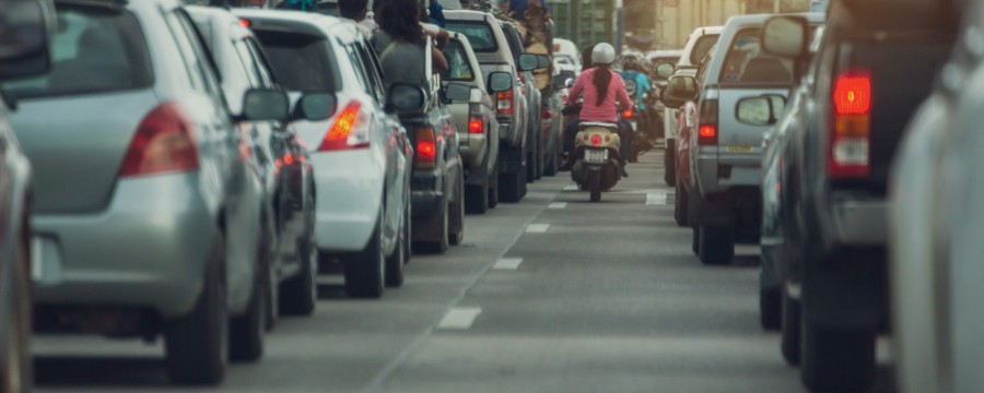 Rushhour: Mit Digitalisierung  und KI soll der Verkehr besser fließen.