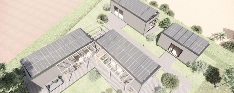Kleiner Wohnen im Mini-Haus - nun gibt es erstmals eine ganze Wohnsiedlung davon