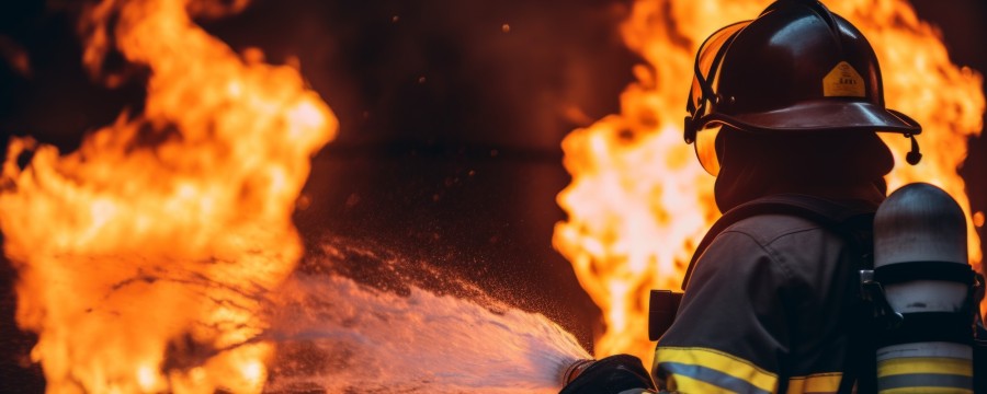 Feuerwehrler im Einsatz