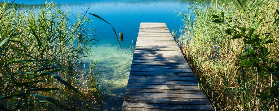 See mit Steg