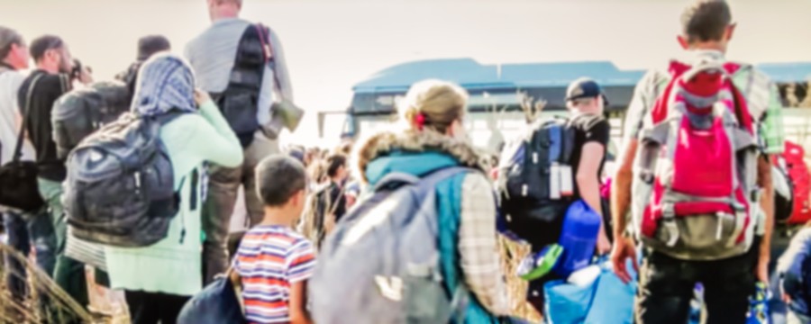 Flüchtlinge und Asylbewerber 