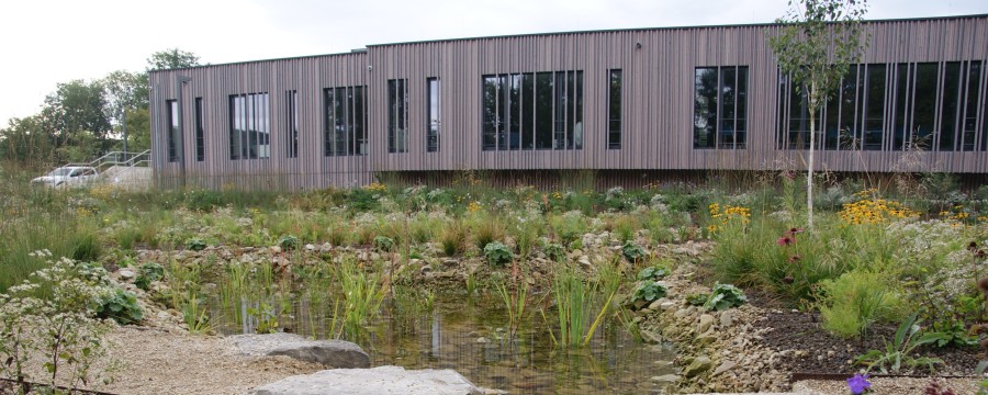 Klimapark vor Schule in Kalletal
