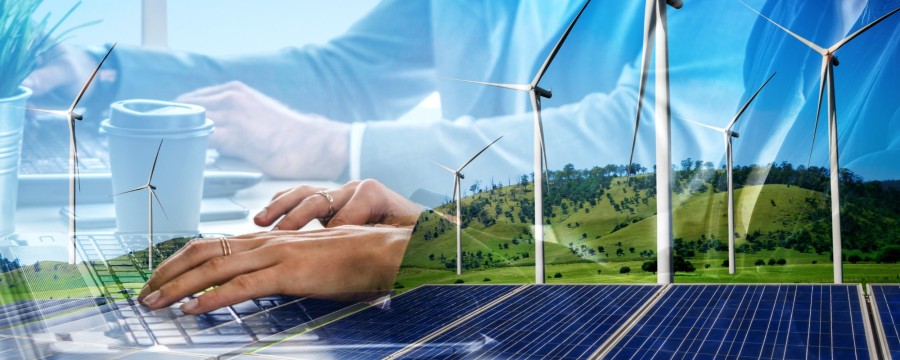 Solar, Wind, Geothermie