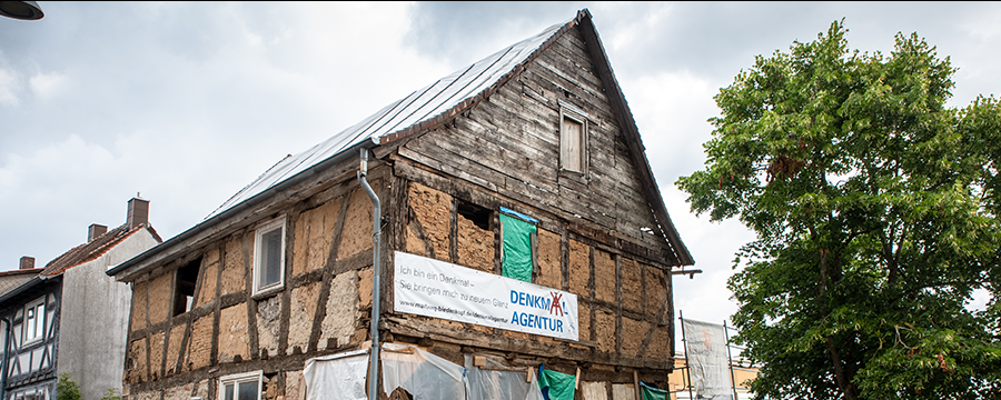 Denkmalagentur zu sanierendes Haus