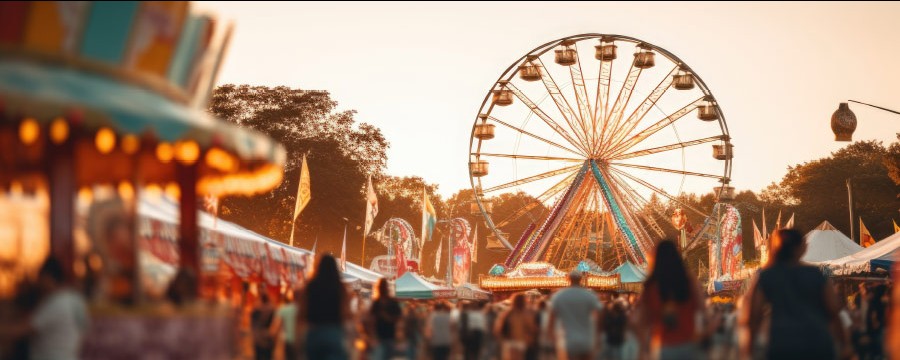 Volkfest, Riesenrad, Sicherheit