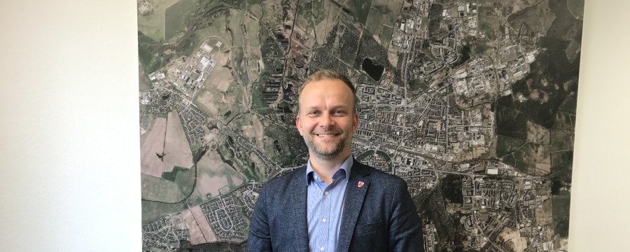 Oberbürgermeister Mario Witt in guten Tagen