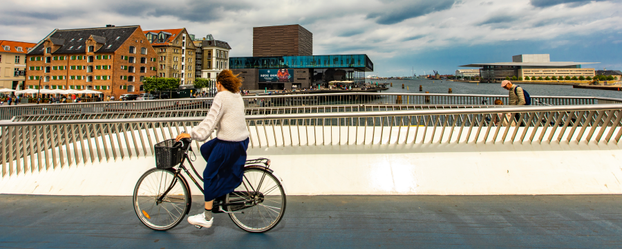 Radfahren in der Stadt