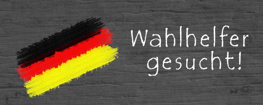 Wahlhelfer gesucht
