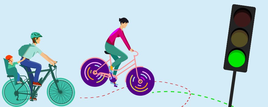 Münster zeigt Radfahrern an, ob sie die grüne Ampel noch erreichen