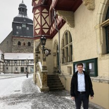 Marcus Weise ist seit zwei Jahren Bürgermeister von Harzgerode.