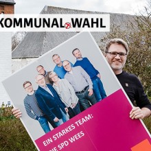 Wahlkampf für die Kommunalwahlen