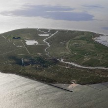 Die Hallig Gröde war Lange die kleinste Gemeinde Deutschlands - jetzt muss sie sich den Titel teilen