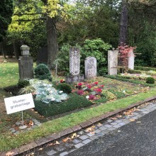 Friedhof Leipzig Mustergrabanlage