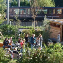 Gartenparty vor Corona