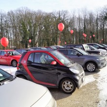 Parteitag als Autokino - die SPD in Papenburg hat ihn durchgeführt (Bild aus einem Video der SPD Papenburg) 