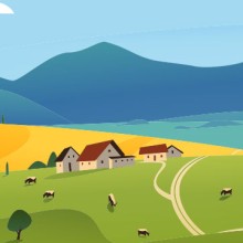 Dorfidylle- Dorf  neues Leben einhauchen