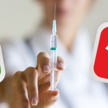 Impfpflicht: Daumen hoch und runter