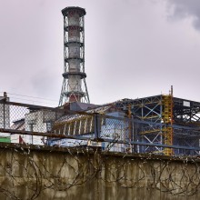 Das Atomkraftwerk Tschernobyl liegt in der Ukraine.