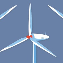 Windräder Grafik