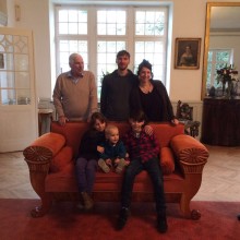 Familienbild Greve-Dierfeld, kleinste Gemeinde Deutschlands 