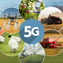 Symbolbild für Anwendungen von 5G in der Landwirtschaft