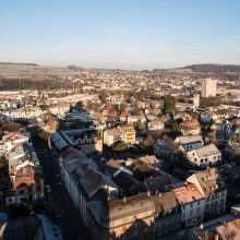 Blick auf Lörrach