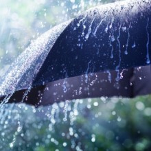 Starkregen Regenschirm