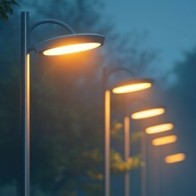 Intelligente Straßenbeleuchtung
