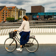 Radfahren in der Stadt