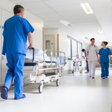 Krankenhausflur Krankenhausreform
