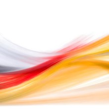 Neuwahlen in Deutschland Flagge