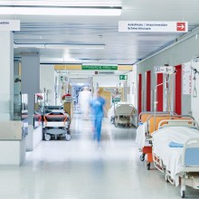 Krankenhausreform: Krankenhausflur