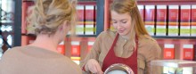 Bedienung im Dorfladen